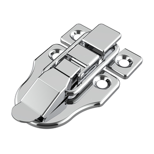 箱扣固定内置弹簧铁皮箱工具箱木箱挂锁扣行李箱卡扣搭扣五金配件