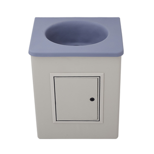 防撞硅胶面盆谈话室软包洗手台留置室浴室柜洗脸盆感应出水龙头