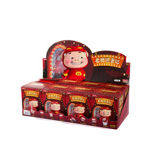 MINISO名创优品猪猪侠老猪逆袭记系列盲盒手办可爱摆件礼物