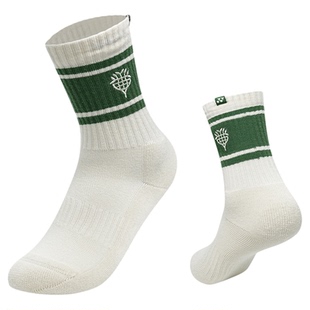 YONEX尤尼克斯新款男女运动袜羽毛球袜加厚毛巾袜19251CR环保系列