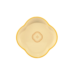 树可花窗四季吐骨碟家用高端小盘子餐盘装骨头可进洗碗机密胺碟子