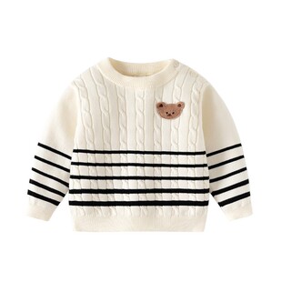男童毛衣秋冬2026新款儿童保暖针织衫打底线衣婴儿上衣冬季8225
