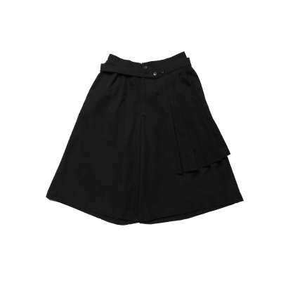 百叶褶oversize廓形宽松裤