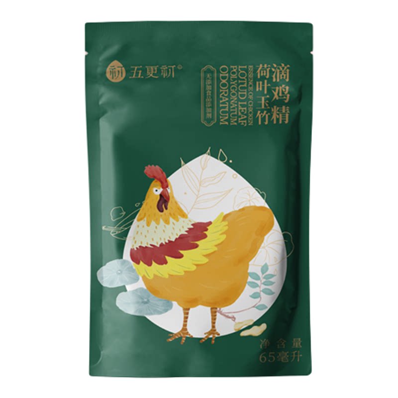 五更初荷叶玉竹滴鸡精便携营养滋药膳养生汤料