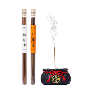 松塔香线香鹅梨帐中香天然檀香沉香熏香香薰室内持久家用卧室招财