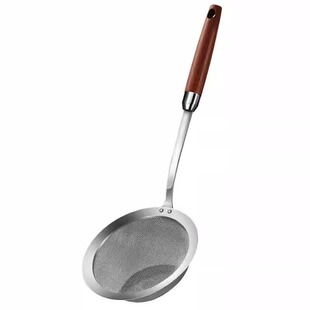 打沫勺316不锈钢漏勺家用厨房撇油勺过滤网筛撇浮沫隔油勺食品级