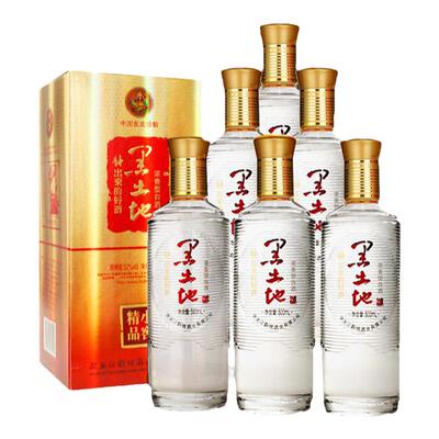 黑土地白酒52度浓香型白酒整箱