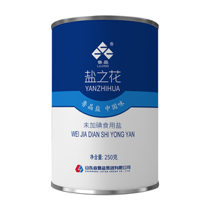 鲁晶未加碘250g盐之花