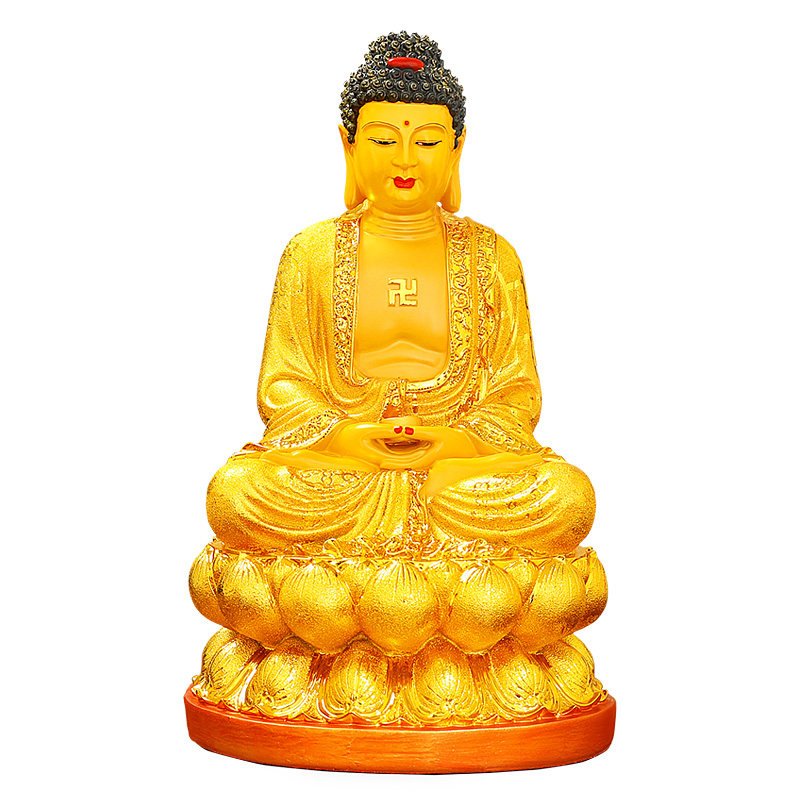 简吟如来佛树脂家居客厅公司摆件