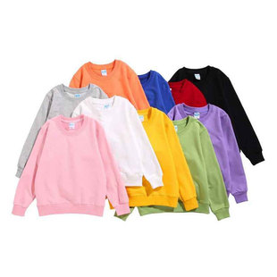 儿童加绒卫衣糖果色啦啦队演出服小学生运动会开幕式服装合唱班服