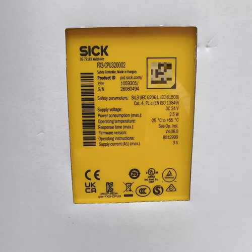 溢价-SICK西克安全继电器控制器 FX3-CPU320002