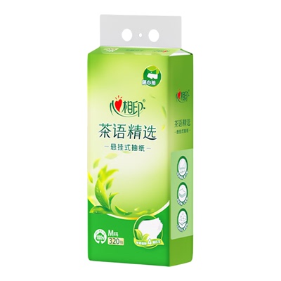 心相印茶语加厚挂抽纸4提