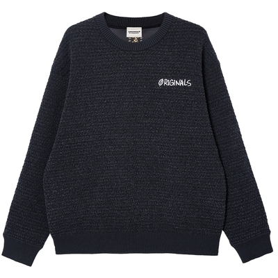 【衣启赢运】杰克琼斯男装卫衣秋冬2025年新款刺绣圆领长袖毛衣