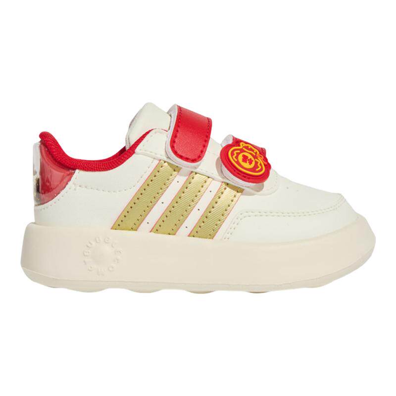 adidas阿迪达斯男婴童鞋新年鞋子马年红色运动休闲鞋板鞋KJ1691