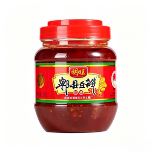 超市同款郫县豆瓣酱川菜豆瓣辣椒酱家用炒菜调料红油郫县豆瓣500g