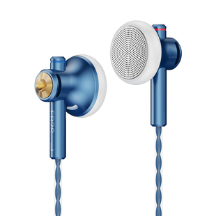NICEHCK原道小蓝帽EB2S Pro平头式耳机二次元HiFi有线高音质耳塞