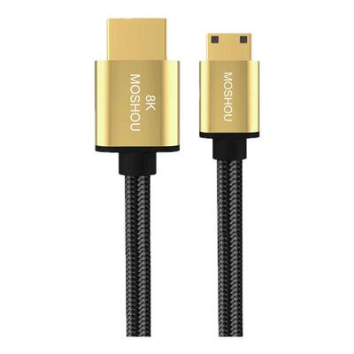 魔兽2.1版8K双头迷你mini hdmi转mini hdmi线相机高清线4K 60Hz