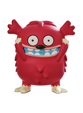 树脂卡通小怪兽可爱潮玩手办摆件