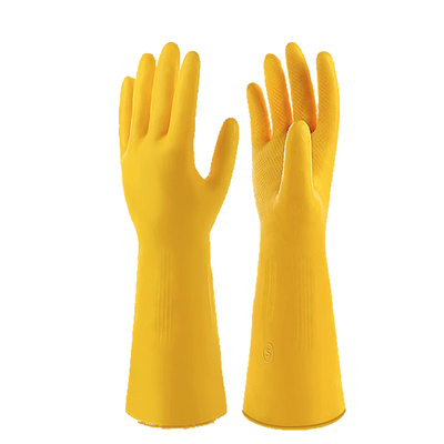 手套家务洗碗厨房耐用乳胶加厚女胶皮洗衣服防水牛筋耐磨劳保橡胶