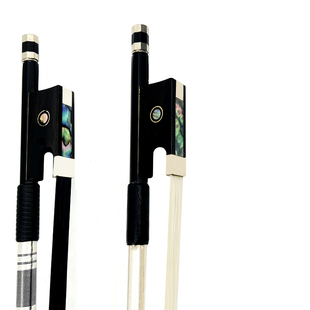 畅想乐器黑碳纤维碳炭素1/2/3/4/4小提琴弓考级中提琴大提琴弓子