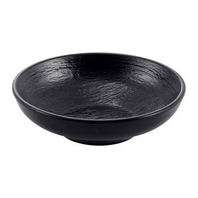 密胺碗商用黑色塑料小碗食堂饭碗火锅店蘸料碗调料碗小汤碗米饭碗