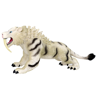 仿真中国龙神话四方位神兽青龙白虎玄武朱雀玩具模型塑胶剑齿虎