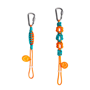 水瓶挂扣登山扣矿泉水挂绳户外背包水杯挂钩伞绳手工编织徒步配件