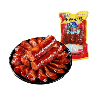 重庆麻辣香肠特产传统烟熏腊肠柴火烟熏不加淀粉500g多规格