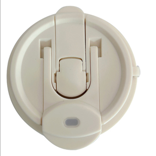 通用咖啡杯铃兰花保温杯盖翻盖式防漏杯盖配件同款便携杯密封盖子