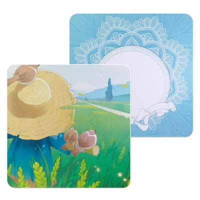 沉墨特种纸系列加厚杯垫定制