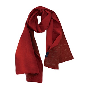 非遗花罗丨 故宫红双面真丝重奢丝巾23姆米高档礼盒装围巾送妈妈