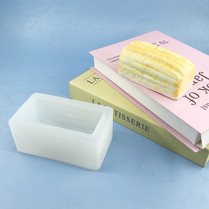 糯叽叽年糕条硅胶模具手工翻模捏捏膜具巧克力烘焙硅胶模