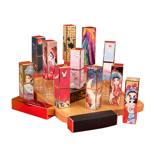 磁扣口红管空管磁吸式铁diy手工自制作口红模具手作橡皮口红外壳