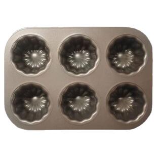 titibear 可露丽模具Cannelés天使之铃不沾烤盘法式下午茶甜点模