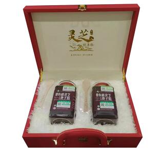 长白山有机灵芝孢子粉质细腻林芝礼盒装含油正品头道粉东北特产