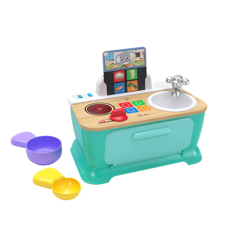 Hape奇幻声光触控厨房过家家玩具