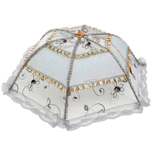 新款2025好质量盖菜罩家用神器餐桌罩的遮防尘蚊苍蝇剩饭菜可折叠