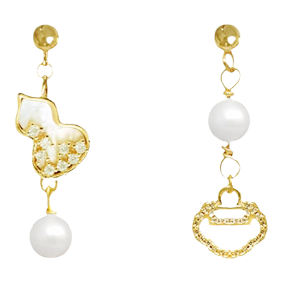 不对称葫芦蚊香盘耳夹