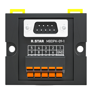 db25端子台io转接板集线端子25针端子排plc中继端子台免焊接25口