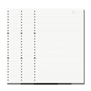 三年二班活页纸b5可拆卸笔记本替换纸a4空白内页26孔活页夹本子替芯a5横线方格英语作文本考研错题本内芯专用