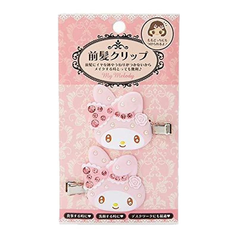 三丽鸥美乐蒂发夹发卡周边hellokitty夹子发饰可爱玉桂狗侧边带钻