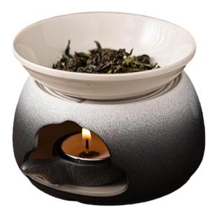 陶瓷烤茶炉中式家用茶叶提香器焙茶醒茶器烘茶炒茶器炒米蜡烛温茶