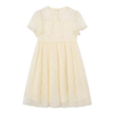 RBIGX瑞比克幸运草网纱连衣裙