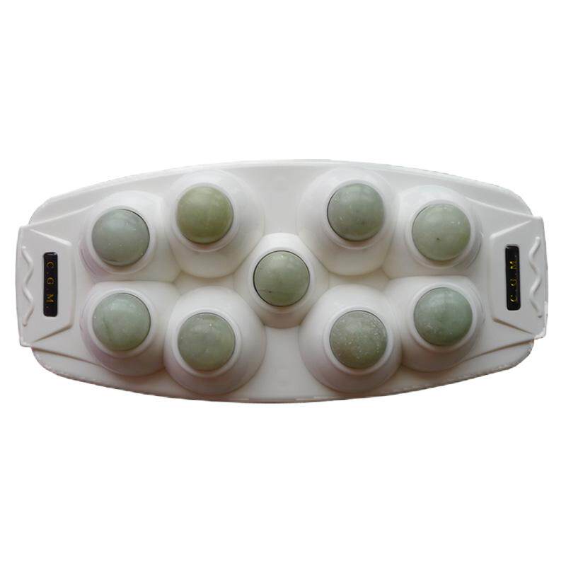 玉石九球理热器托玛林温球热敷颈椎腰椎腹部智能加热手持三球