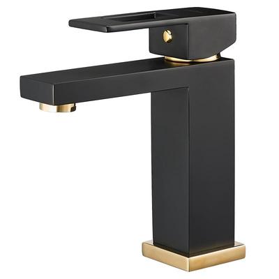 帝王洁具卫浴龙头经典黑