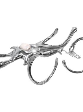 设计感珍珠戒指PEARLONA简约