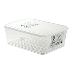 日本双开门冰箱收纳盒整理盒冰箱柜保鲜盒冷冻室食品级专用抗菌盒