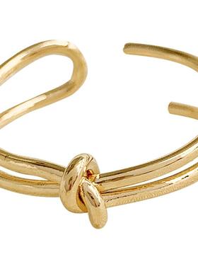 素圈戒指小众设计2024新款