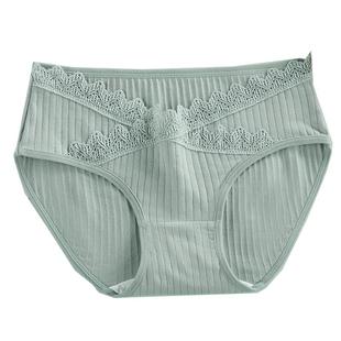 孕妇内裤纯棉孕初期中期孕晚期孕产妇蕾丝边托腹低腰短裤产后内裤