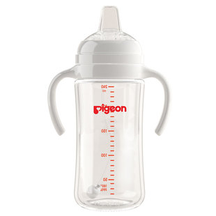 梦呵适配贝亲直饮吸管奶瓶配件把手柄离乳鸭嘴奶嘴重力球学饮水杯